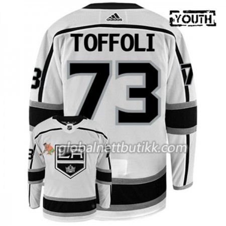 Los Angeles Kings Hockeydrakt TYLER TOFFOLI 73 Hvit Adidas Authentic - Barn